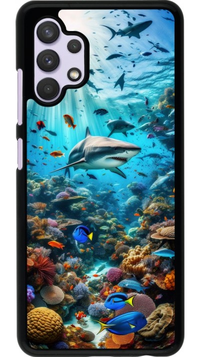 Samsung Galaxy A32 Case Hülle - Bora Bora Meer und Wunder