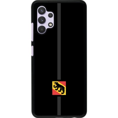 Samsung Galaxy A32 Case Hülle - Kanton BE schwarz