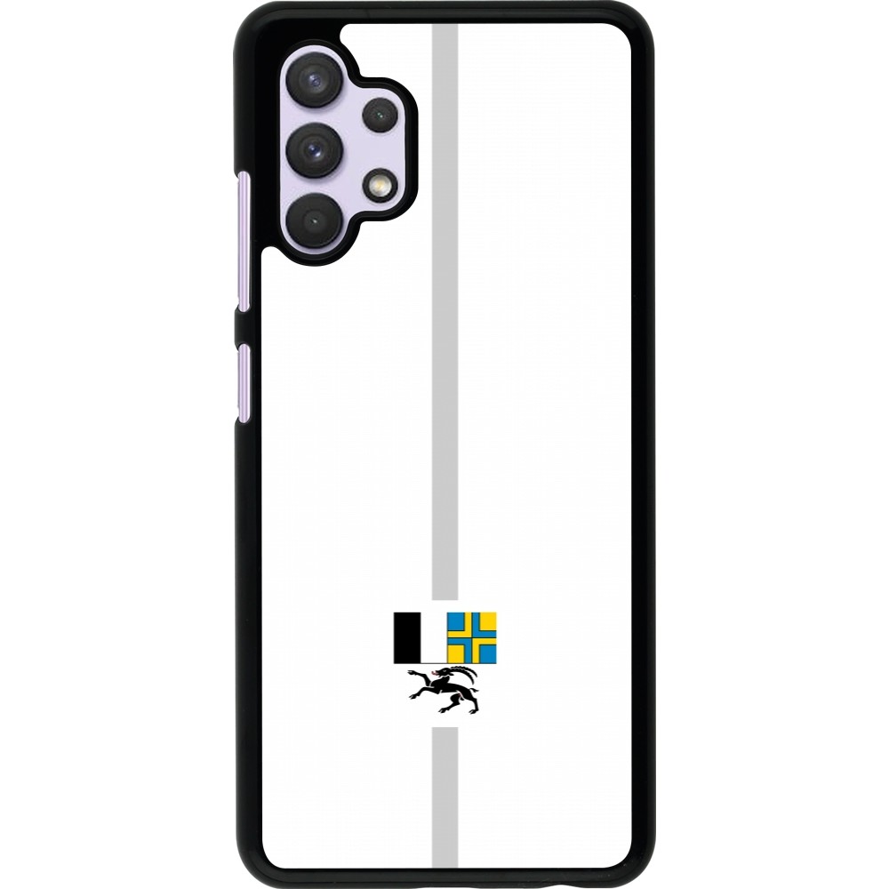Coque Samsung Galaxy A32 - Canton GR blanc