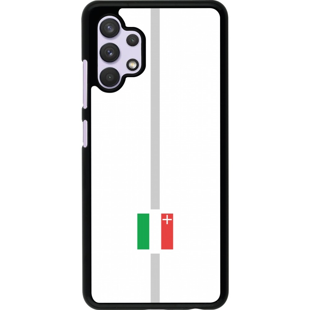 Samsung Galaxy A32 Case Hülle - Kanton NE weiss
