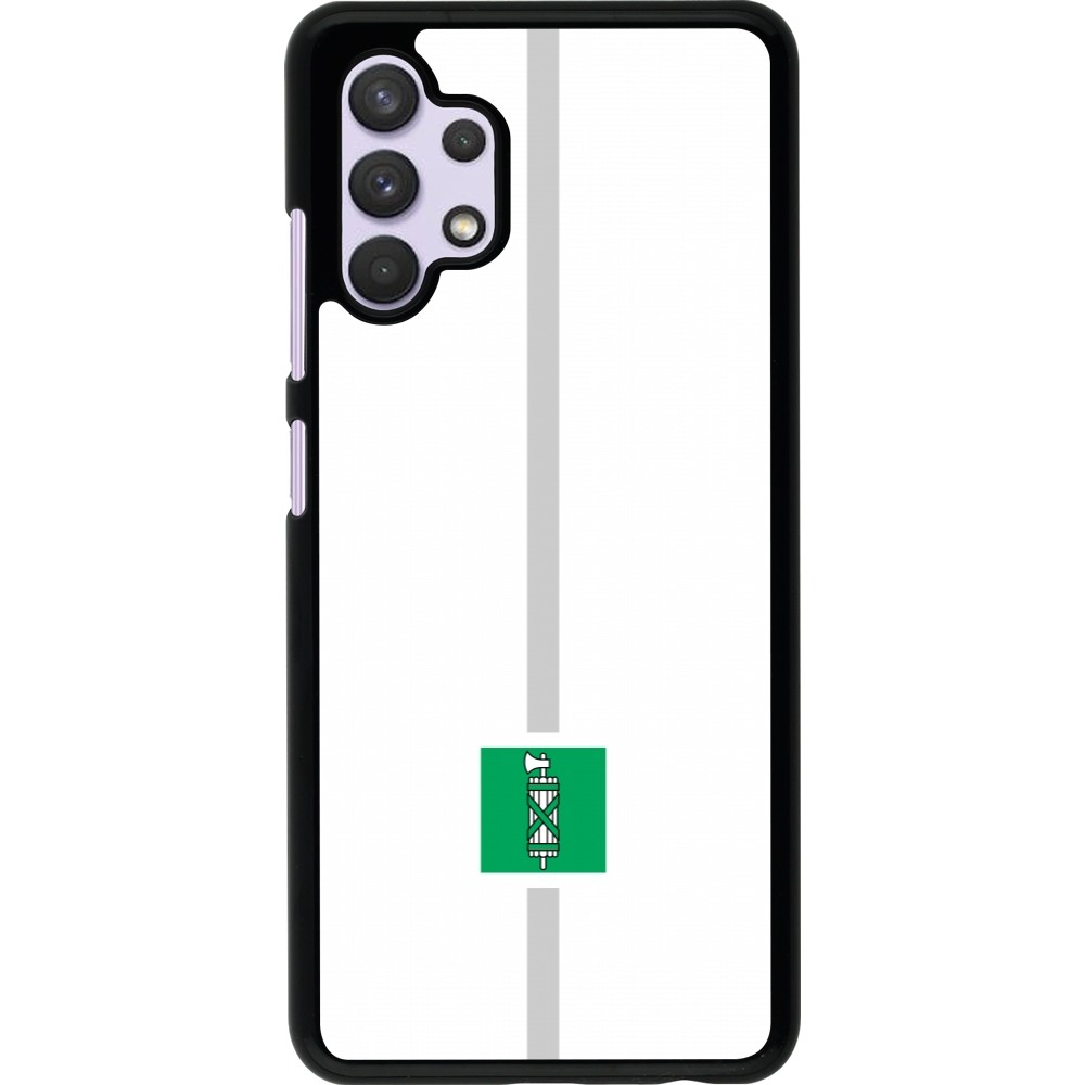 Samsung Galaxy A32 Case Hülle - Kanton SG weiss