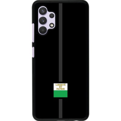 Coque Samsung Galaxy A32 - Canton VD noir