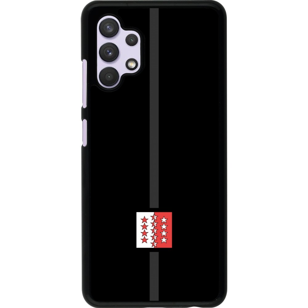 Samsung Galaxy A32 Case Hülle - Kanton VS schwarz