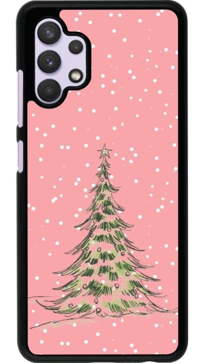 Coque Samsung Galaxy A32 - Christmas 25 Pink Tree
