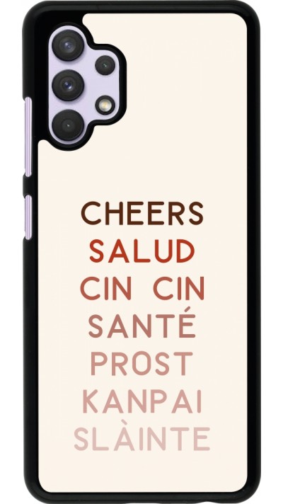 Samsung Galaxy A32 Case Hülle - Cocktail Cheers Salud