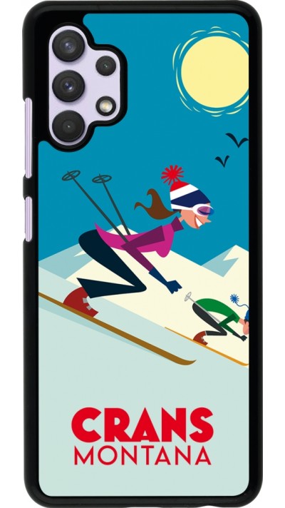Coque Samsung Galaxy A32 - Crans-Montana Ski Downhill