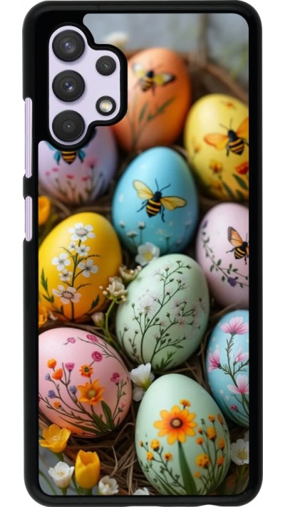 Samsung Galaxy A32 Case Hülle - Easter 2026 Eggs with bees