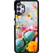 Samsung Galaxy A32 Case Hülle - Easter 2026 Eggs with flowers