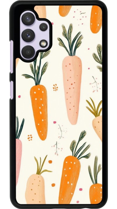 Samsung Galaxy A32 Case Hülle - Easter 2026 Illustration carrots