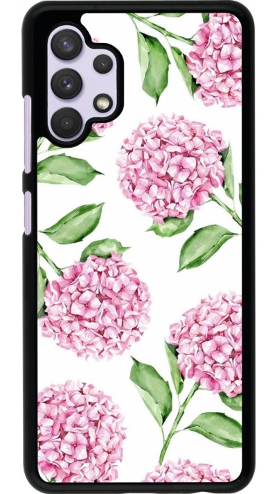 Samsung Galaxy A32 Case Hülle - Easter 2024 pink flowers