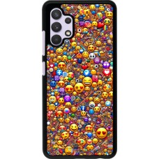 Samsung Galaxy A32 Case Hülle - Emoji gemischt
