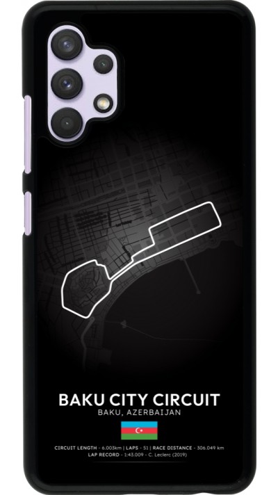 Coque Samsung Galaxy A32 - F1 Track 2025 Azerbaijan