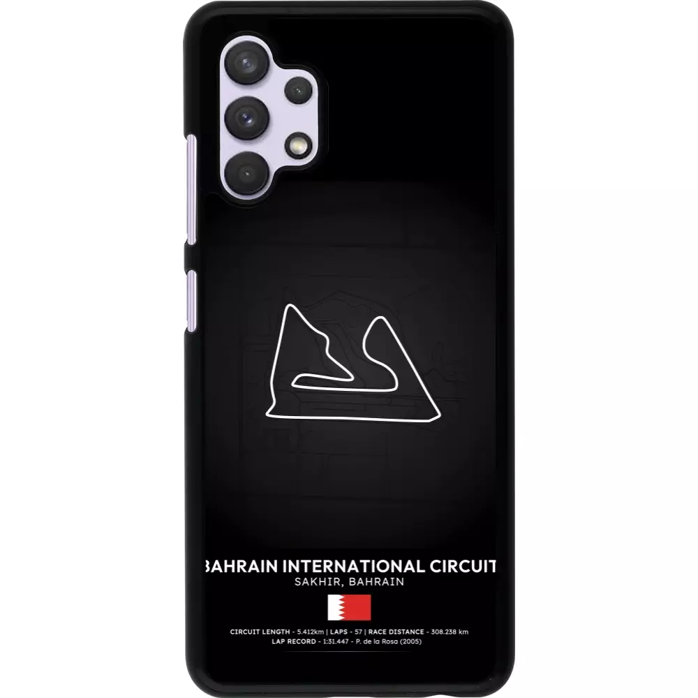 Samsung Galaxy A32 Case Hülle - F1 Track 2025 Bahrain