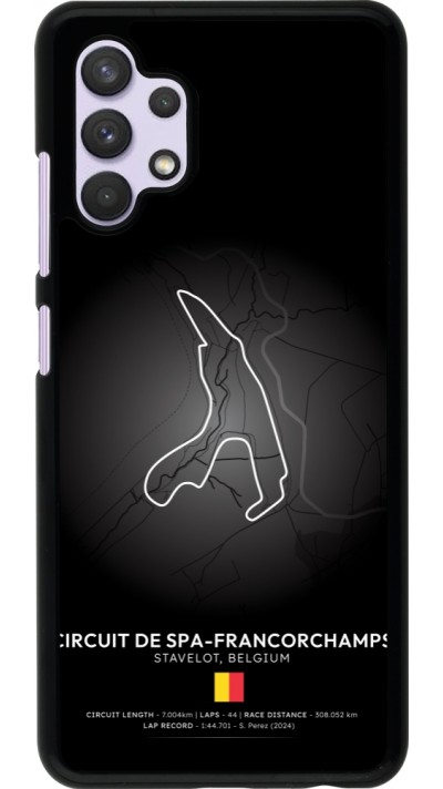Coque Samsung Galaxy A32 - F1 Track 2025 Belgium