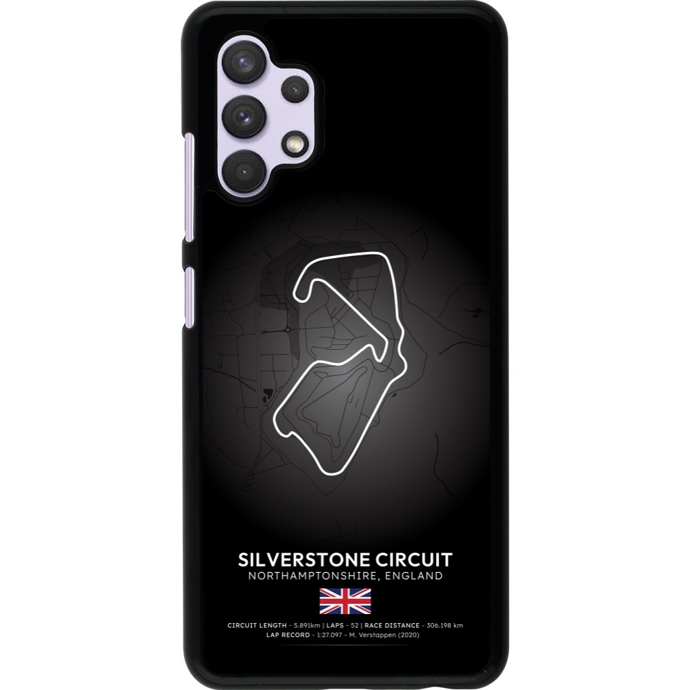 Samsung Galaxy A32 Case Hülle - F1 Track 2025 Great Britan