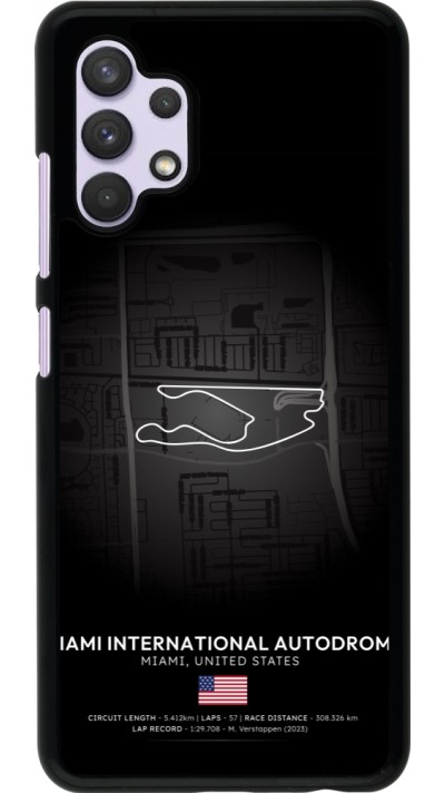 Coque Samsung Galaxy A32 - F1 Track 2025 Miami