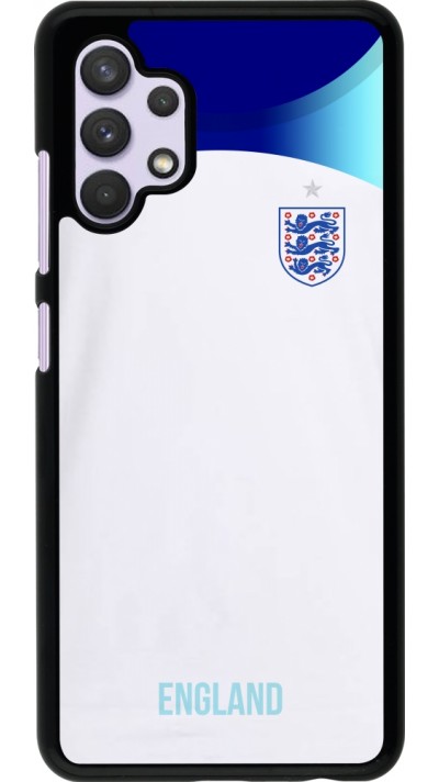 Samsung Galaxy A32 Case Hülle - England 2022 personalisierbares Fußballtrikot