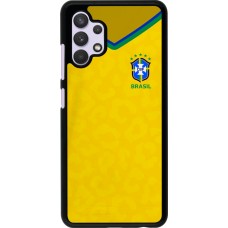 Coque Samsung Galaxy A32 - Maillot de football Brésil 2022 personnalisable