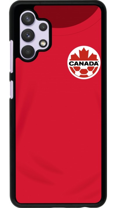 Samsung Galaxy A32 Case Hülle - Kanada 2022 personalisierbares Fussballtrikot