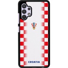 Coque Samsung Galaxy A32 - Maillot de football Croatie 2026 personnalisable