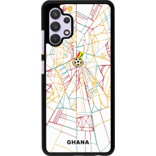 Coque Samsung Galaxy A32 - Maillot de football Ghana 2026 personnalisable