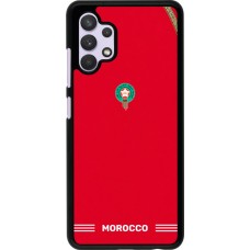 Coque Samsung Galaxy A32 - Maillot de football Maroc 2026 personnalisable