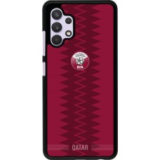 Samsung Galaxy A32 Case Hülle - Qatar 2026 personalisierbares Fussballtrikot