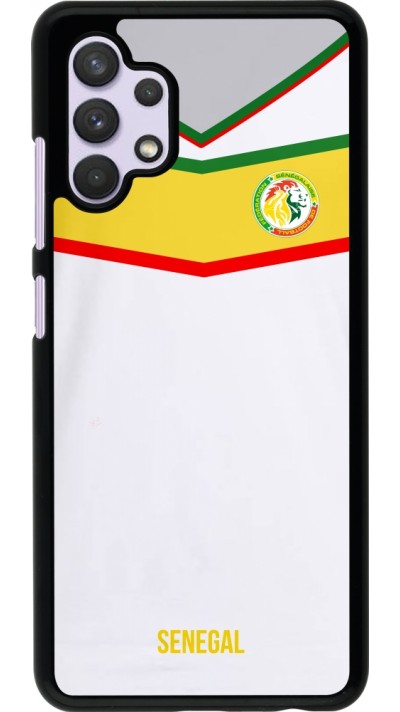 Samsung Galaxy A32 Case Hülle - Senegal 2022 personalisierbares Fußballtrikot