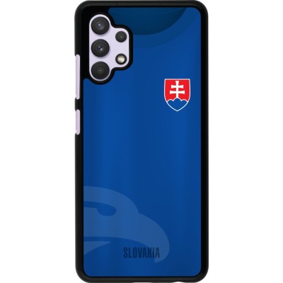 Samsung Galaxy A32 Case Hülle - Fussballtrikot Slowakei