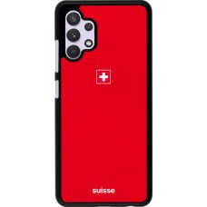 Samsung Galaxy A32 Case Hülle - Schweiz 2026 personalisierbares Fussballtrikot