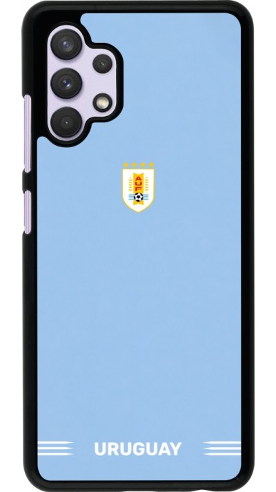 Samsung Galaxy A32 Case Hülle - Uruguay 2026 personalisierbares Fussballtrikot
