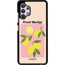 Coque Samsung Galaxy A32 - Fruit market lemons 2026