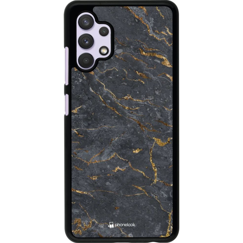 Hülle Samsung Galaxy A32 - Grey Gold Marble