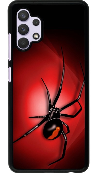 Samsung Galaxy A32 Case Hülle - Halloween 2023 spider black widow