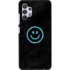 Samsung Galaxy A32 Case Hülle - Happy smiley irisirt