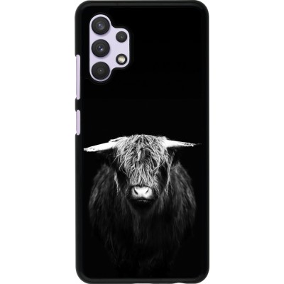 Coque Samsung Galaxy A32 - Highland calf black