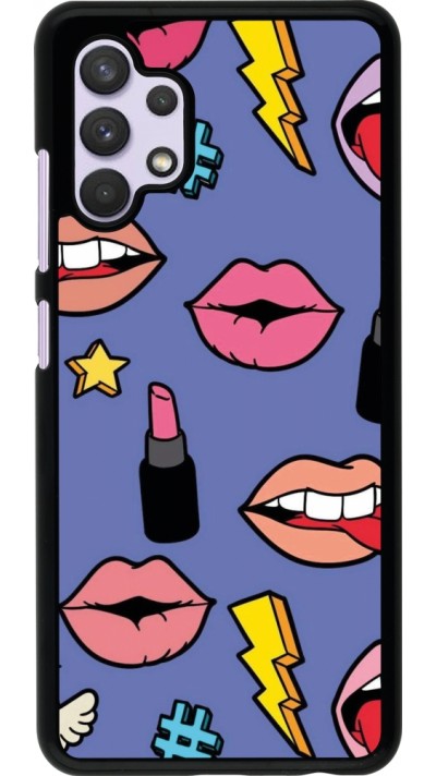 Samsung Galaxy A32 Case Hülle - Lips and lipgloss
