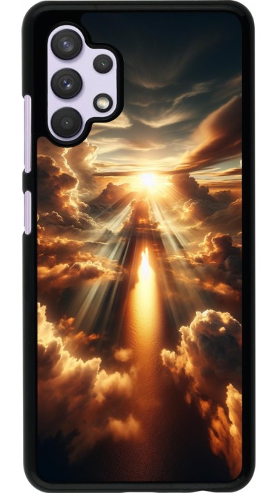 Samsung Galaxy A32 Case Hülle - Himmelsleuchten Zenit