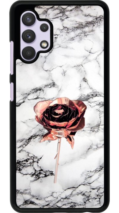 Hülle Samsung Galaxy A32 - Marble Rose Gold