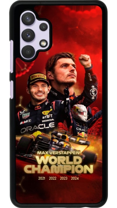 Coque Samsung Galaxy A32 - Max Verstappen Champion 2023