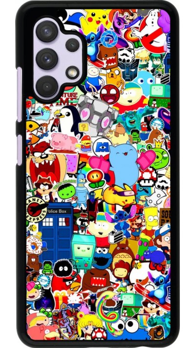 Coque Samsung Galaxy A32 - Mixed cartoons