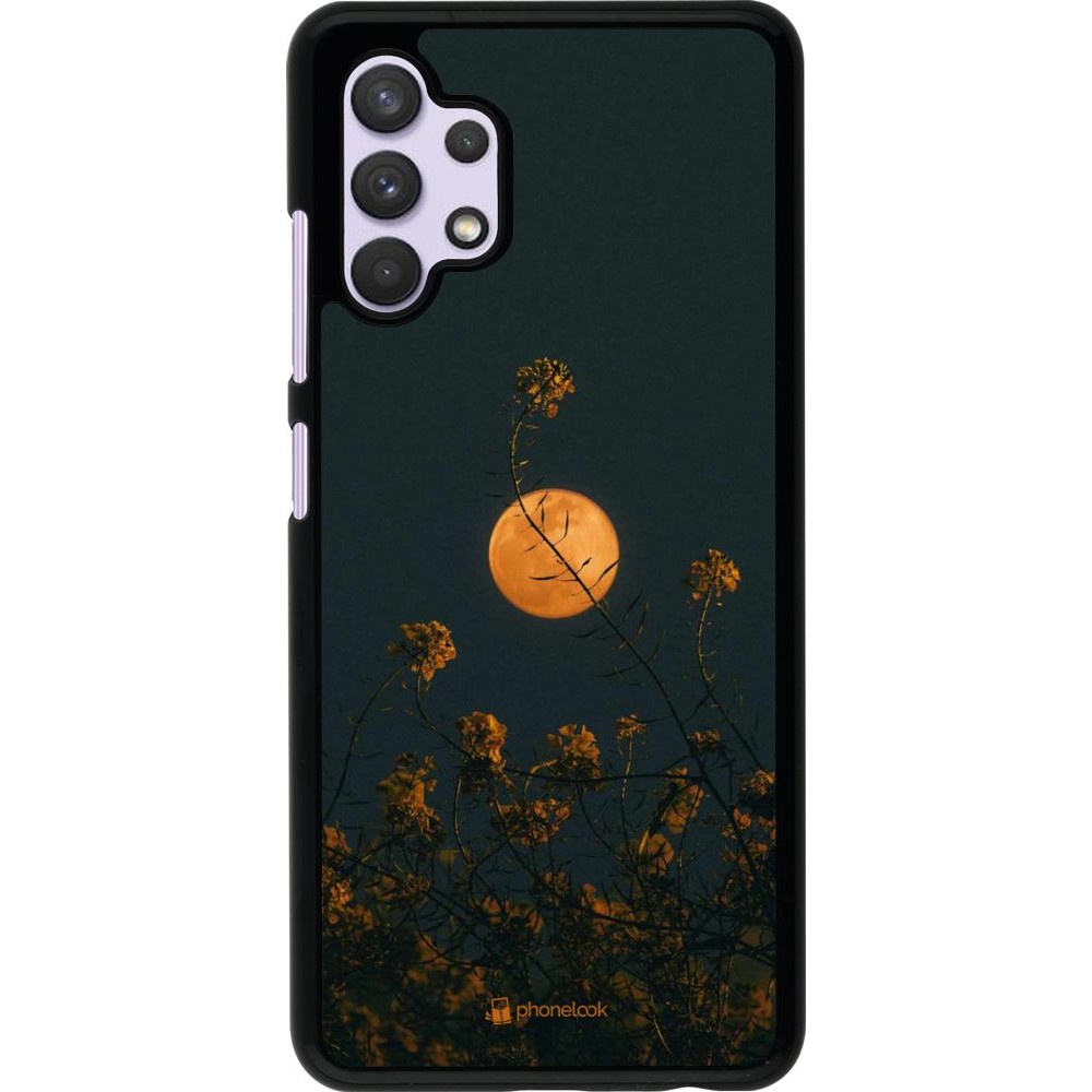 Coque Samsung Galaxy A32 - Moon Flowers