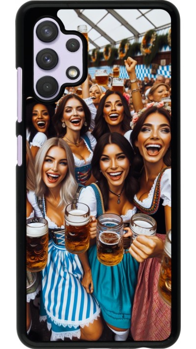 Samsung Galaxy A32 Case Hülle - Oktoberfest Frauen