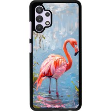 Coque Samsung Galaxy A32 - Paint Flamingo
