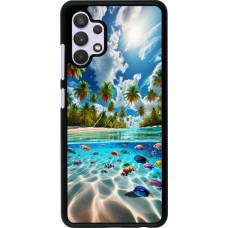 Samsung Galaxy A32 Case Hülle - Strandparadies
