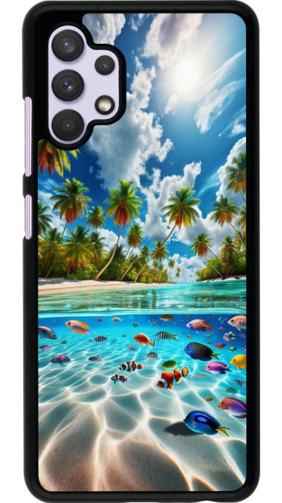 Samsung Galaxy A32 Case Hülle - Strandparadies