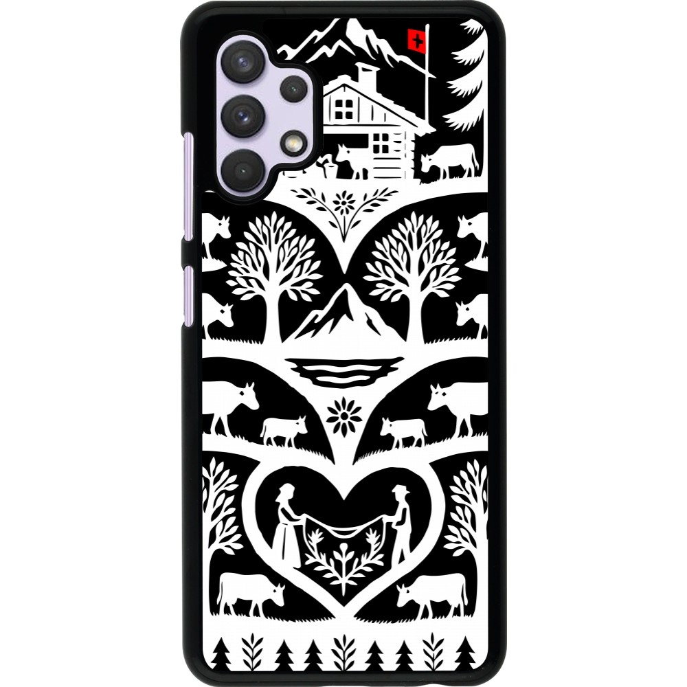 Samsung Galaxy A32 Case Hülle - Poya Schweiz 2 schwarz