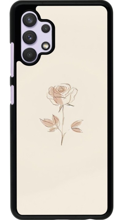 Coque Samsung Galaxy A32 - Sable Rose Minimaliste