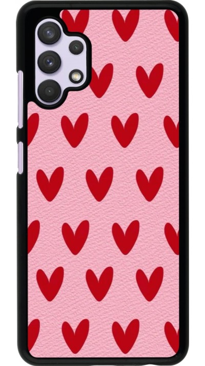 Samsung Galaxy A32 Case Hülle - Saint Valentines Day 26 Pattern heart