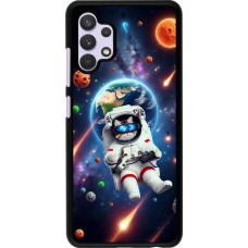 Samsung Galaxy A32 Case Hülle - VR SpaceCat Odyssee
